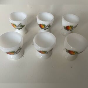 Vintage Arcopol France Made Egg Cups